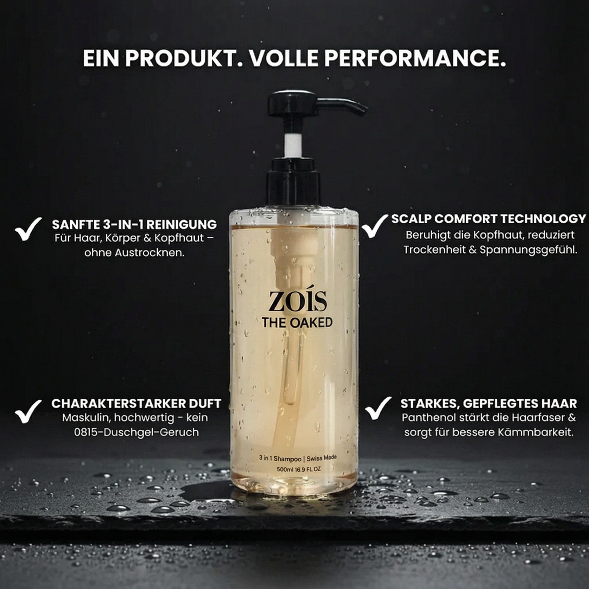 Luxury Shampoo 3 in 1