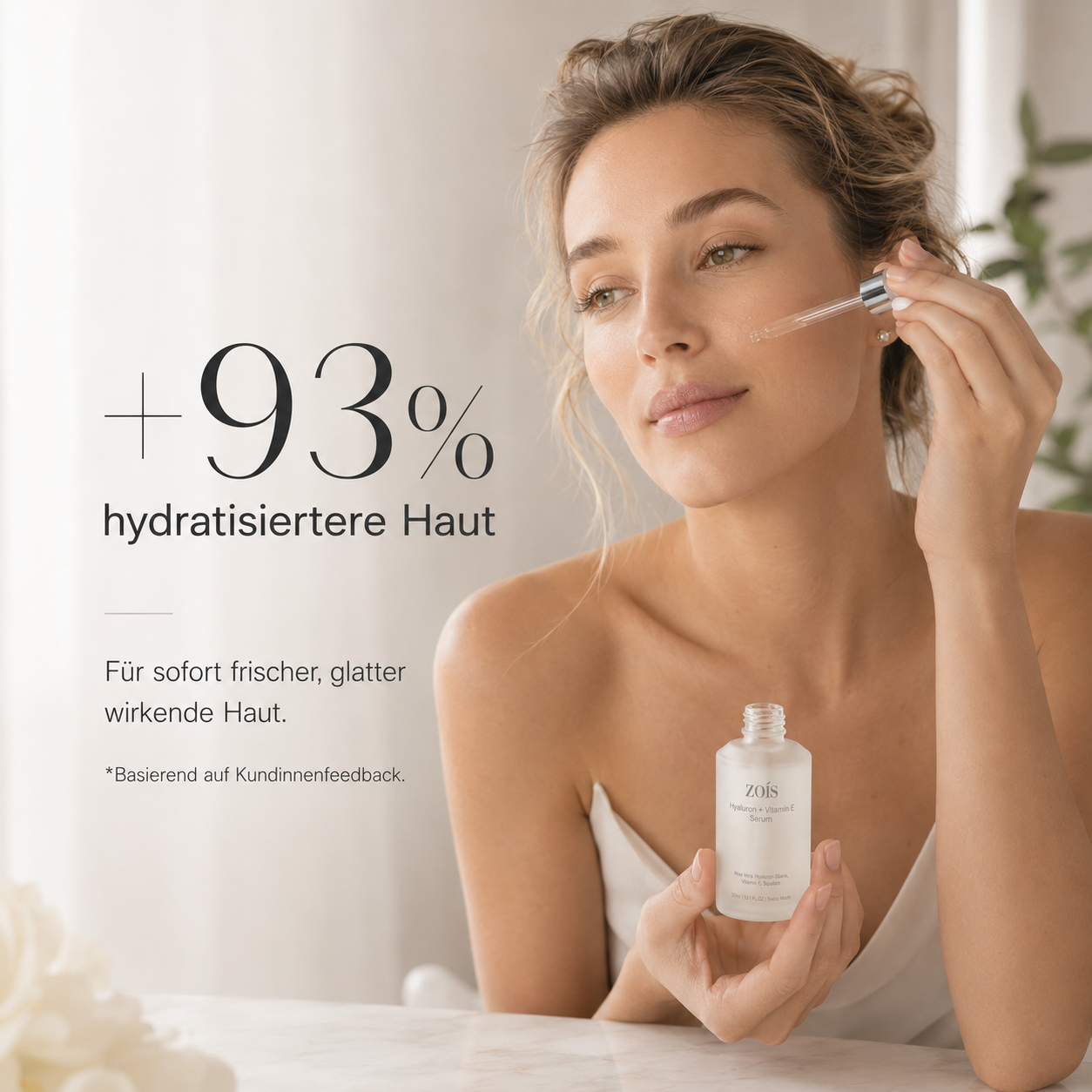 Zois Bloom - Hyaluron + Vitamin E Serum (Women)